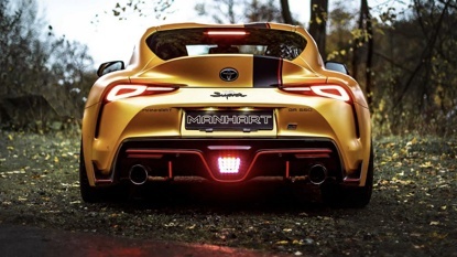 Manhart打造550匹Supra，黄金圣衣加身