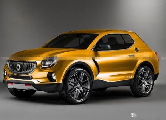 smart和吉利联名后第一款车 基于smart打造纯电SUV