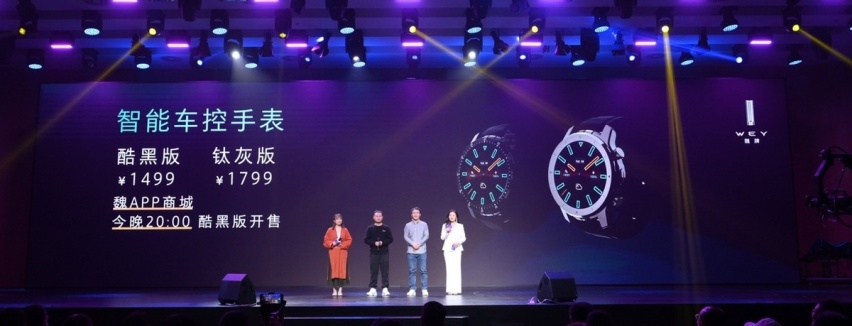 首发小魏同学2.0车机形象 智能车控手表 魏牌用户粉丝节干货满满