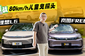 时速80公里 儿童鬼探头居然刹停 太变态了！