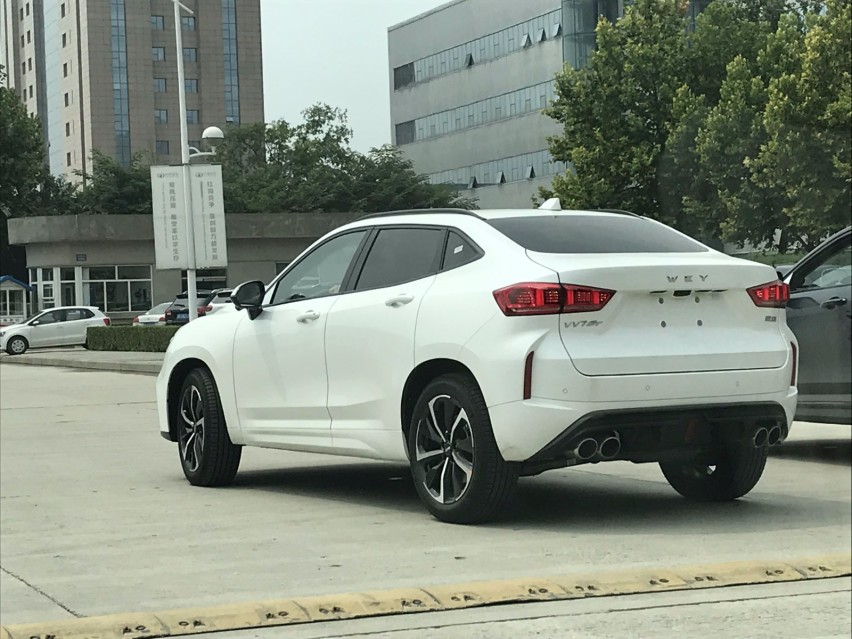 VV7 GT实车曝光，外观大气造型出众，溜背式设计吸睛