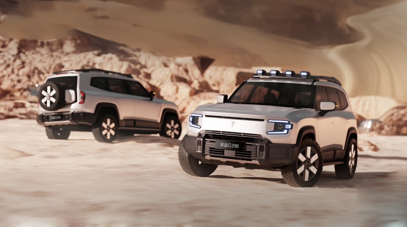 售30万元左右，深蓝全新硬派SUV“深蓝G318”曝光