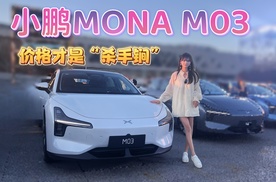 小鹏MONA M03上市，抄底价格和顶尖智驾，使出双“杀手锏”！