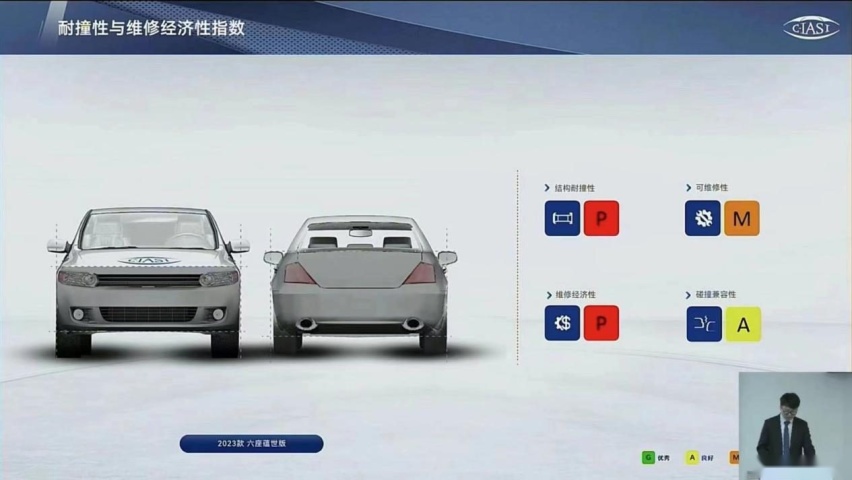 车内乘员安全全优，别克世纪通关中保研测试，小偏置碰撞零缺陷