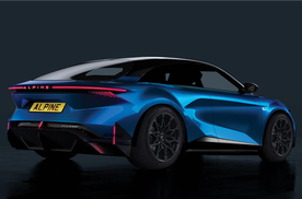 采用轮边电机动力 Alpine A310预告图发布