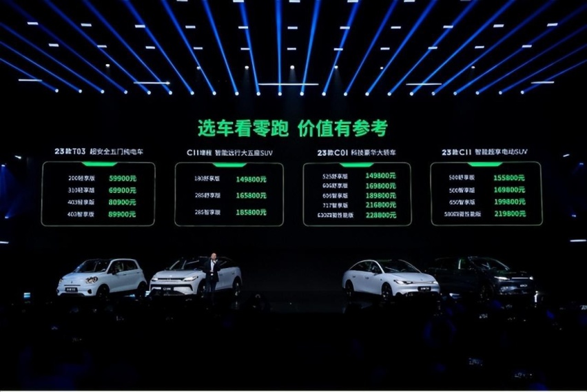 零跑2023款全系新品重磅亮相，全域自研，重新定义选车标准