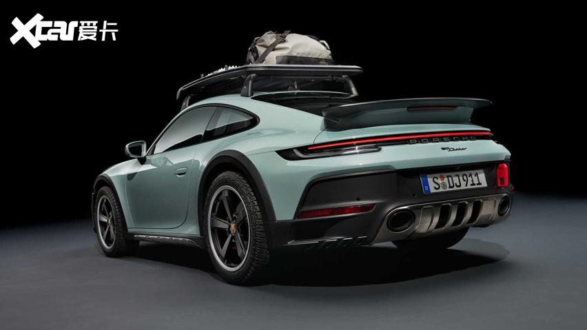 2022洛杉矶车展:能"越野"的911,保时捷911 dakar首发