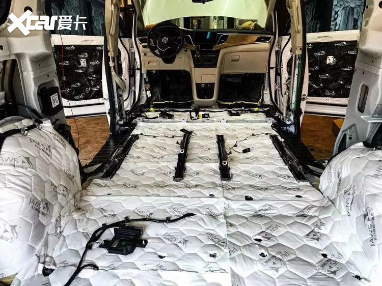 西安车凯胜别克GL8汽车隔音改装大白鲨 寻回安静