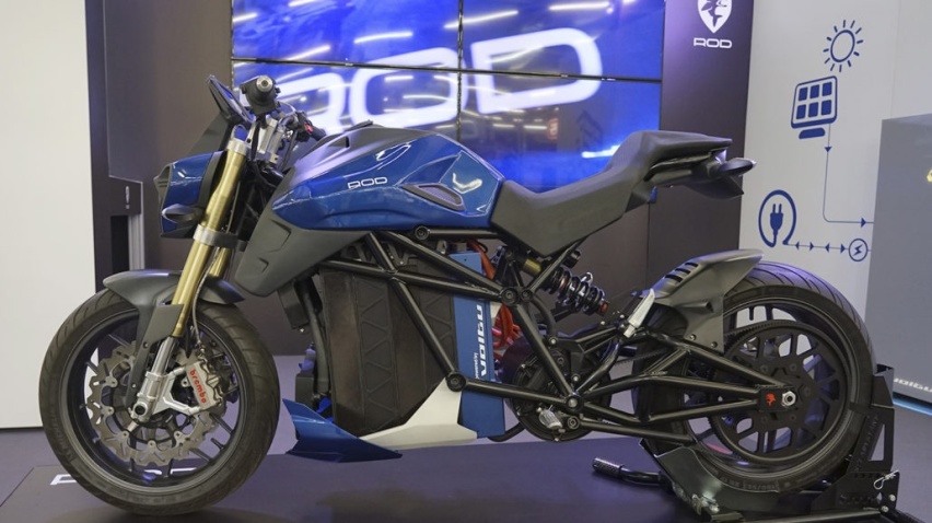 极速250km/h 续航里程400公里 德国最强电摩Rod1