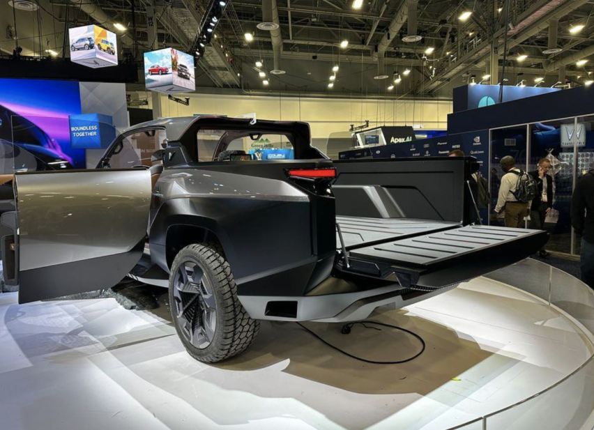 CES 2024：电动皮卡市场的新玩家：Vinfast Wild的性能
