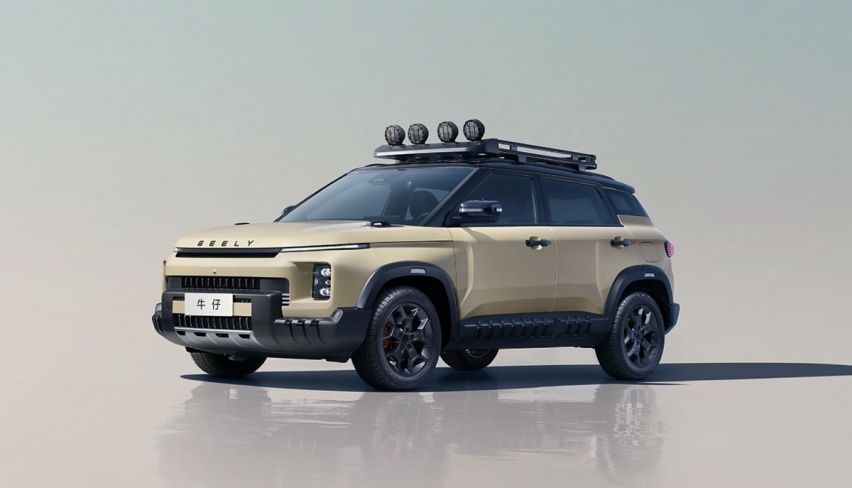 吉利牛仔官图发布，不到10万块的轻越野SUV？
