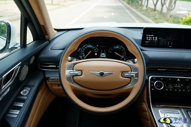 豪华旗舰 细腻时髦 试驾捷尼赛思GV80中大型SUV