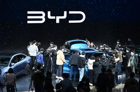 比亚迪单一品牌，超越日本品牌整体销量