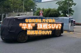 有激光雷达、尺寸庞大，“华系”神秘伪装车是尊界的SUV吗？