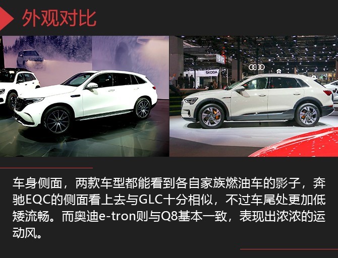 老对手之间的新对决 奔驰EQC对比奥迪e-tron