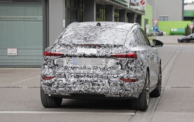 2023年亮相，奥迪Q6 e-tron Sportback谍照曝光