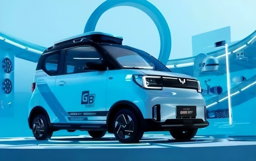 续航300km的宏光MINIEV GAMEBOY售价5.58万 上市了