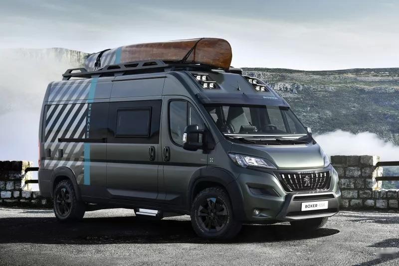 标致发布Boxer 4×4概念车官图，一台能开去越野的房车