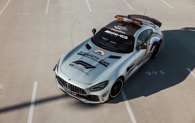 F1官方安全车梅赛德斯-AMG GT R新涂装发布