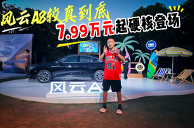 风云A8较真到底 7.99万元起硬核登场