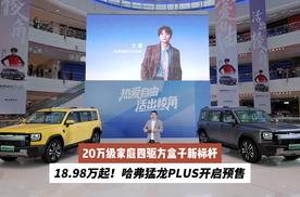 18.98万起！哈弗猛龙PLUS开启预售： 20万级家庭四驱方盒子新标