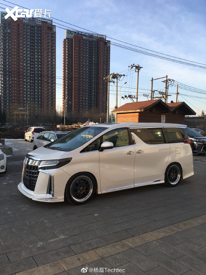 完丰田埃尔法改装老款改新款wald包围work轮毂