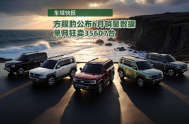 方程豹公布6月销量数据，单月狂卖35607台