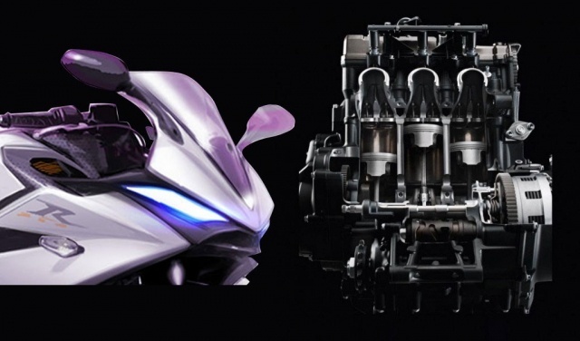 雅马哈YZF-R3使用3缸发动机？250级乱战一触即发