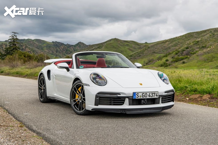 拉风的运动感保时捷911turbos敞篷版实车