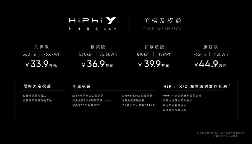 HiPhi Y持续热销，高合HiPhi AXYZ亮相广州车展
