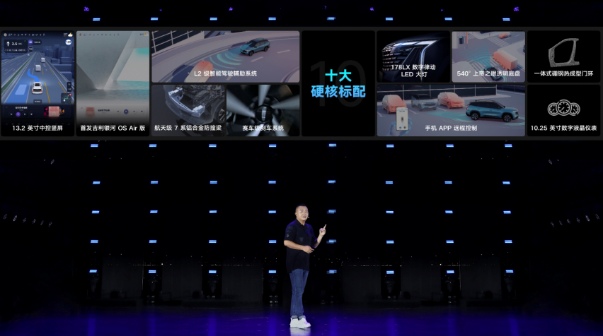 智能SUV革新者  吉利FX11正式定名“博越L”