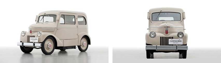 3、日产汽车于1947年，推出第一款纯电动车型Tama.jpg