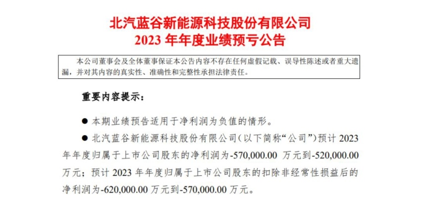 能不能缔造下一个赛力斯神话，北汽蓝谷就得看享界，极狐别指望了