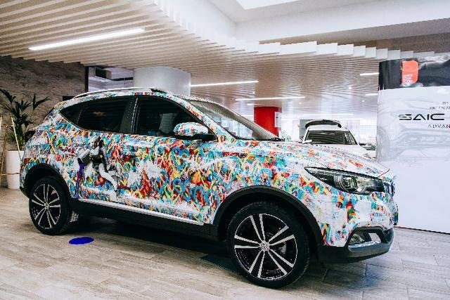 MG ZS Art Car亮相