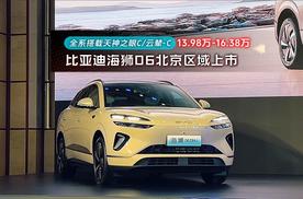 全系搭载天神之眼C/云辇C，比亚迪海狮06北京上市13.98万元起