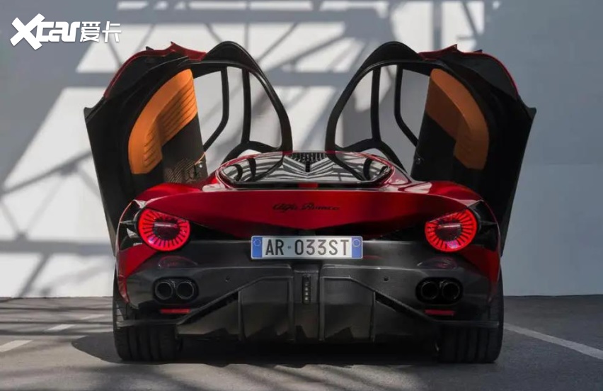 解读阿尔法罗密欧33 Stradale，全球限量33台，极速333km