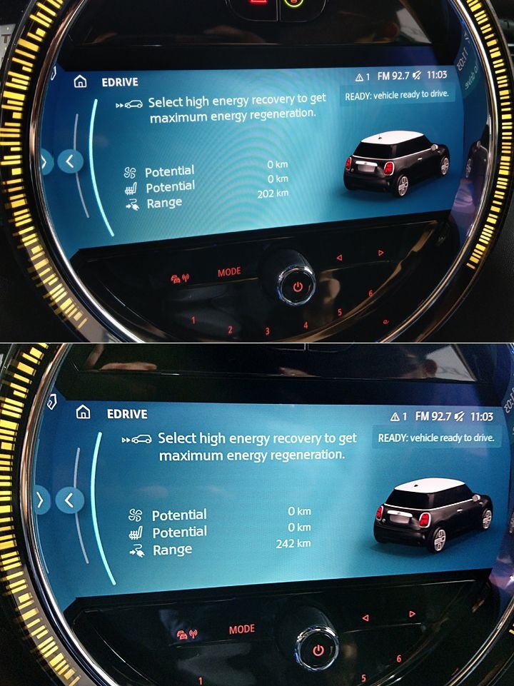 实拍MINI Cooper SE电动车，最长续航234 公里