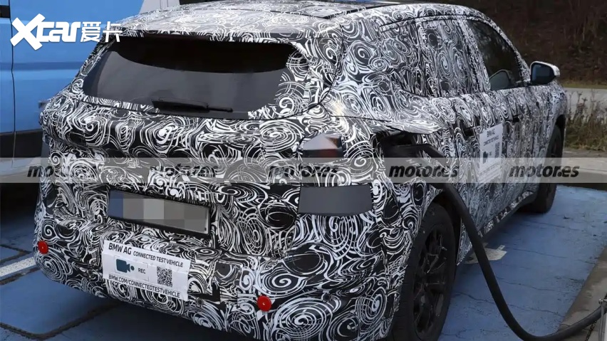 全新宝马iX1内饰曝光，延续iX3设计，或2027年发布