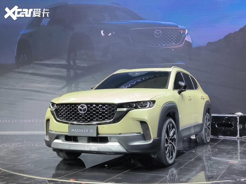 2022广州车展探馆:抢先实拍全新马自达cx-50,明年上市