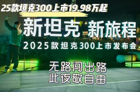 新款坦克300上市，油电柴全产品线，玩越野更专业