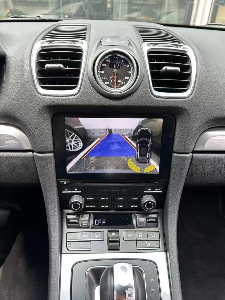 老款保时捷981升级新款PCM主机实现carplay 蓝牙 看视频功能