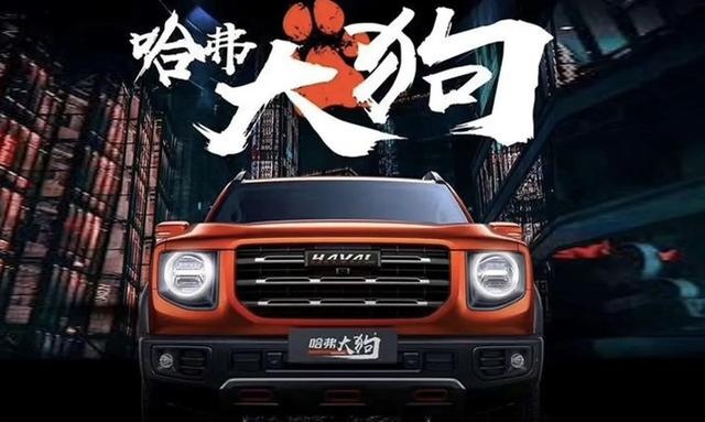 哈弗大狗来了,取奇名必有奇事,论细分领域的先行者