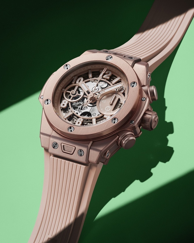 千禧不再是爱彼的专属！HUBLOT宇舶表的“千禧粉”更好看！