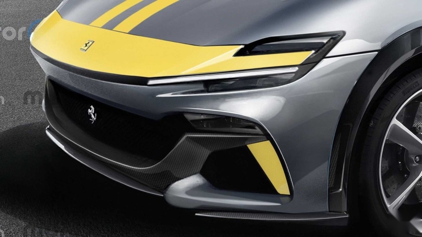 SUV or FUV？ 法拉利Purosangue最新渲染图