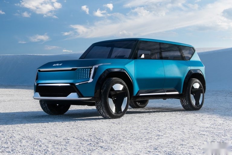 采用对立与统一美学理念 详解起亚EV9概念电动SUV