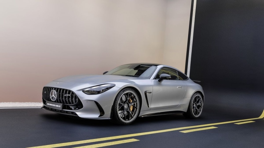 全新AMG GT亮相,零百3.2s，4.0T大V8+隐藏式尾翼