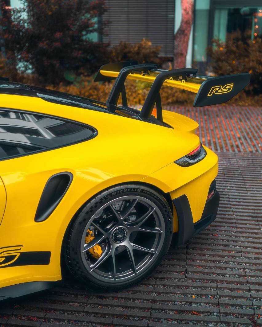 XPEL隐形车衣与保时捷911 GT3 RS，黄、黑、清透的完美组合