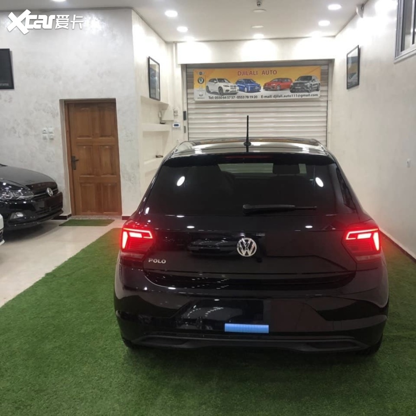 黑色的很大气 大众polo海外实车
