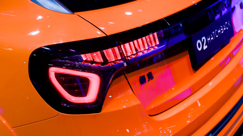 6.2s破百的前驱钢炮 车展实拍领克02 Hatchback