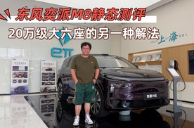 东风奕派M8静态测评：20万级大六座的另一种解法